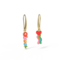 Yellow Owl Hanging Earrings - Queer Heart