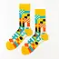 Yellow Owl Socks - Nautical (Large)