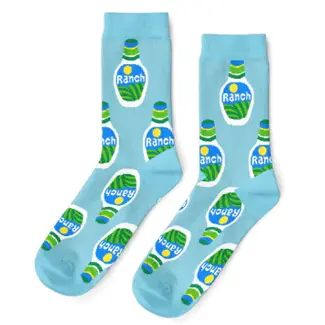 Yellow Owl Socks - Womens Ranch (Small)