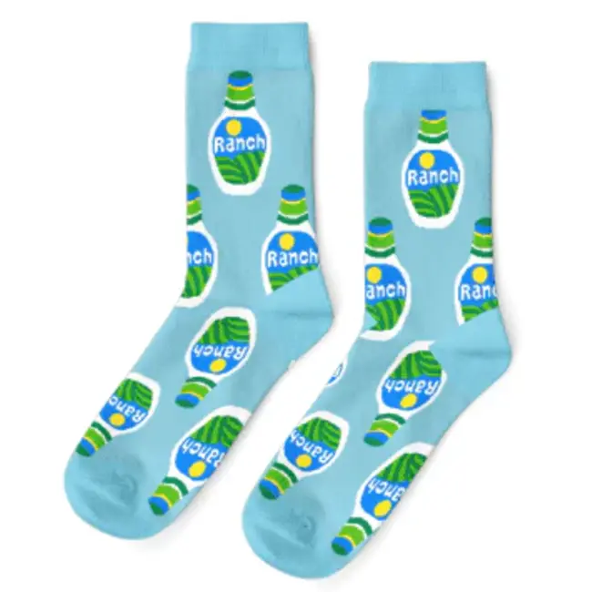 Yellow Owl Socks - Womens Ranch (Small)