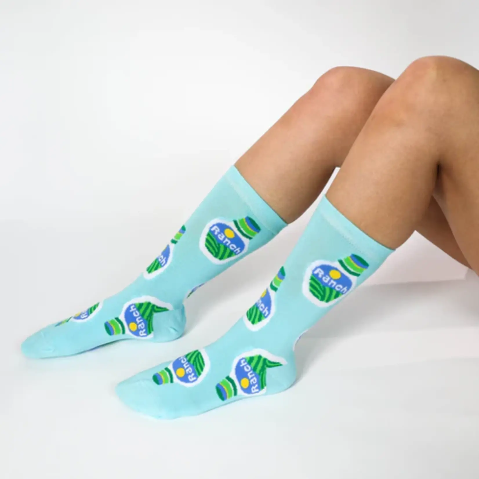 Yellow Owl Socks - Womens Ranch (Small)