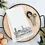 Raleigh Skyline Tea Towel