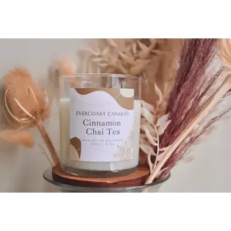 Evercoast Candles Evercoast Candle - Cinnamon Chai Tea 8.5 oz Glass