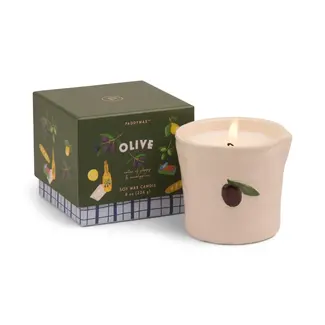 Bistro Ceramic Candle - Fig & Olive