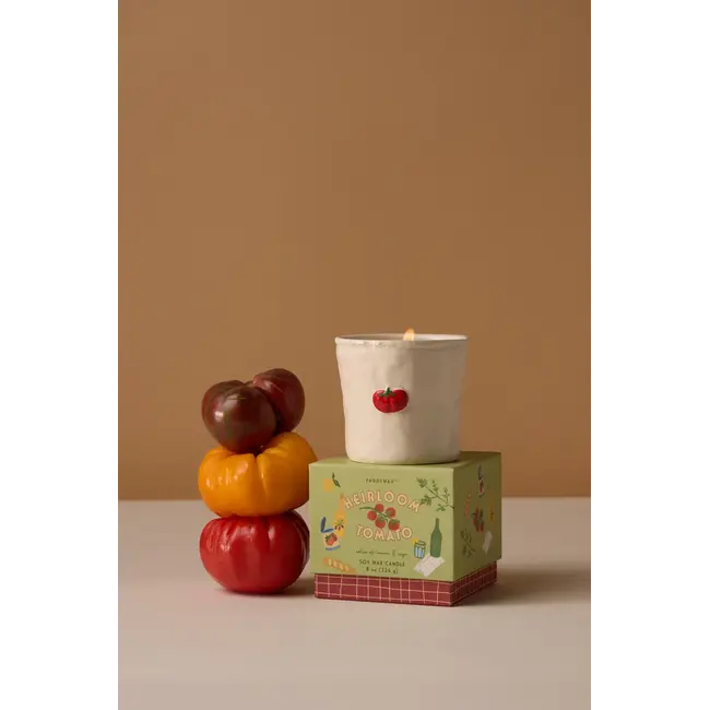 Bistro Ceramic Candle - Heirloom Tomato