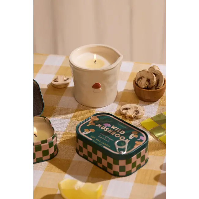 Bistro Ceramic Candle - Wild Mushroom