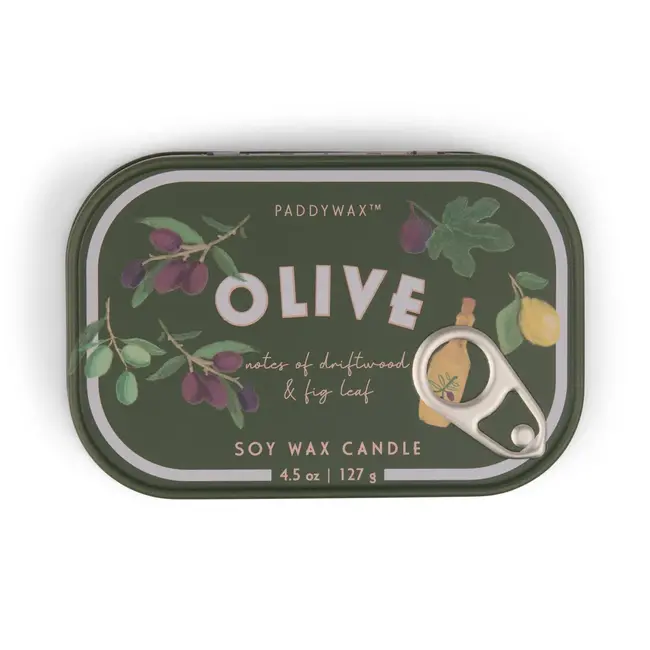 Bistro Tin Candle - Fig & Olive