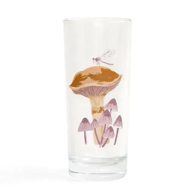Tall Mushroom Juice Glass