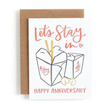 Anniversary Take Out Card