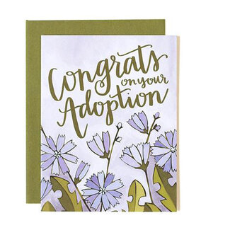 Congrats Adoption Floral Card