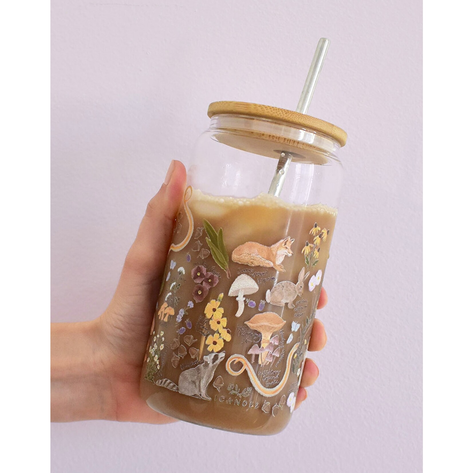 Glass Can - Flora & Fauna