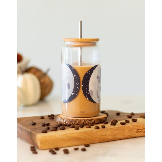 Glass Can - Moon Phases