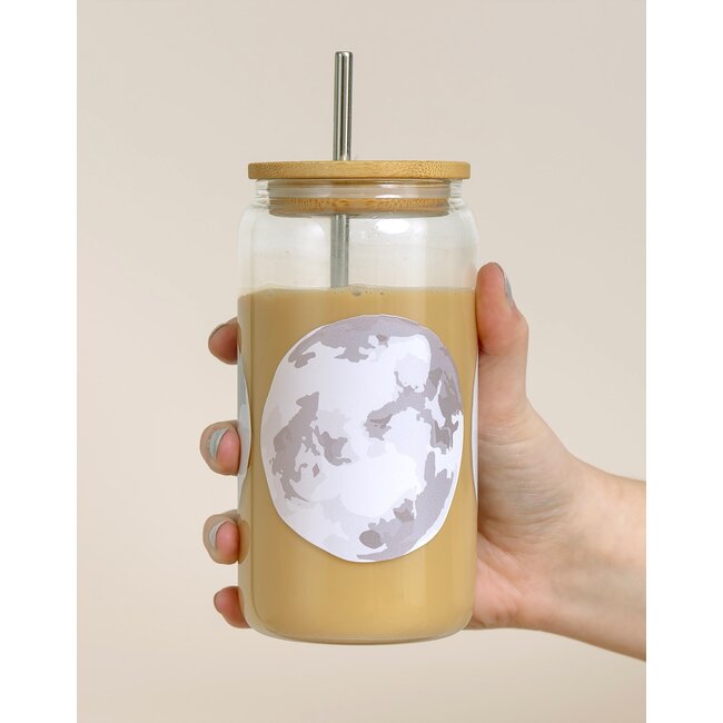 Glass Can - Moon Phases