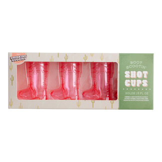 Cowboy Boot Shot Glass Pack (4)