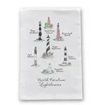 Tea Towel - NC Lighthouses