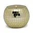 Disco Ball Candle - Gold