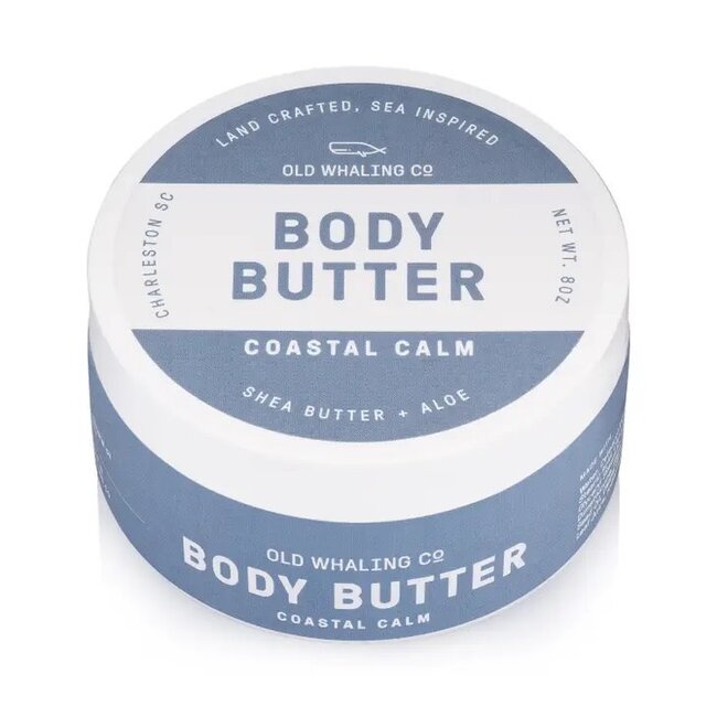 Old Whaling Body Butter 8oz - Coastal Calm