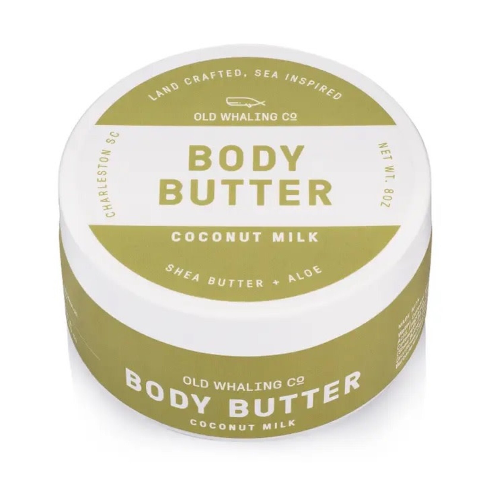 Old Whaling Body Butter 8oz - Coconut Milk