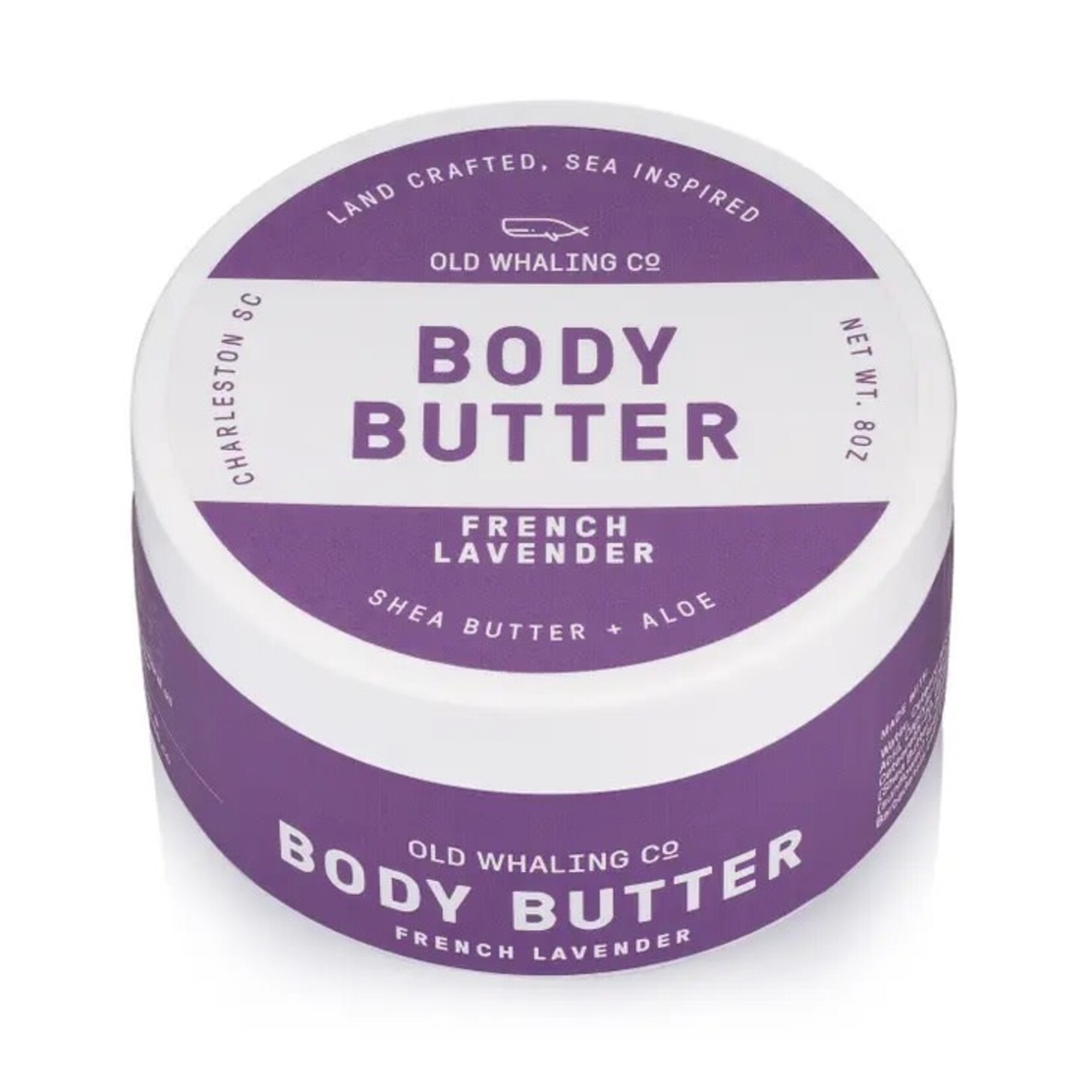 Old Whaling Body Butter 8oz - French Lavender