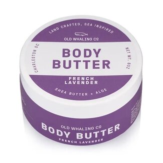 Old Whaling Body Butter 8oz - French Lavender