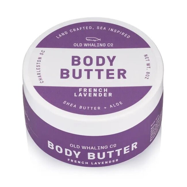 Old Whaling Body Butter 8oz - French Lavender