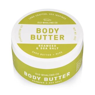 Old Whaling Body Butter 8oz - Seaweed + Sea Salt