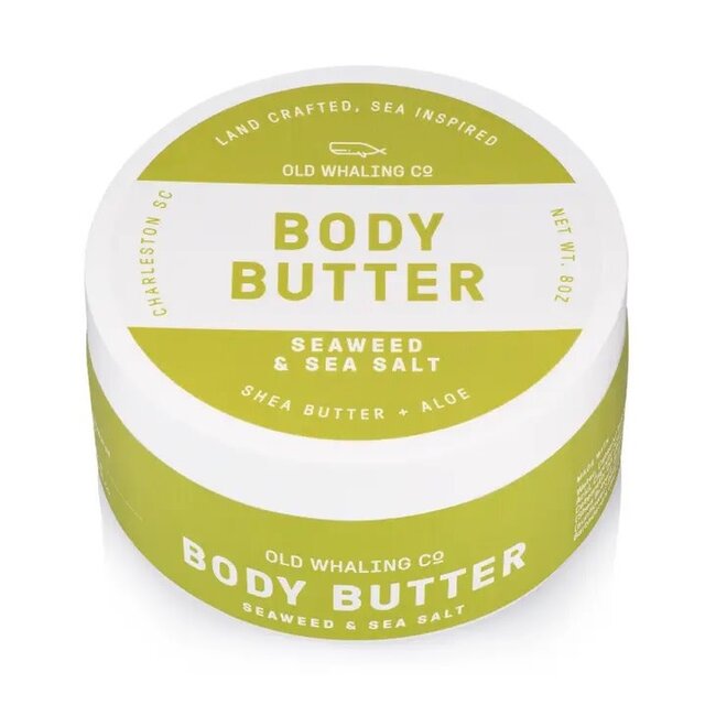 Old Whaling Body Butter 8oz - Seaweed + Sea Salt