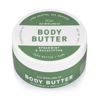 Old Whaling Body Butter 8oz - Spearmint + Eucalyptus