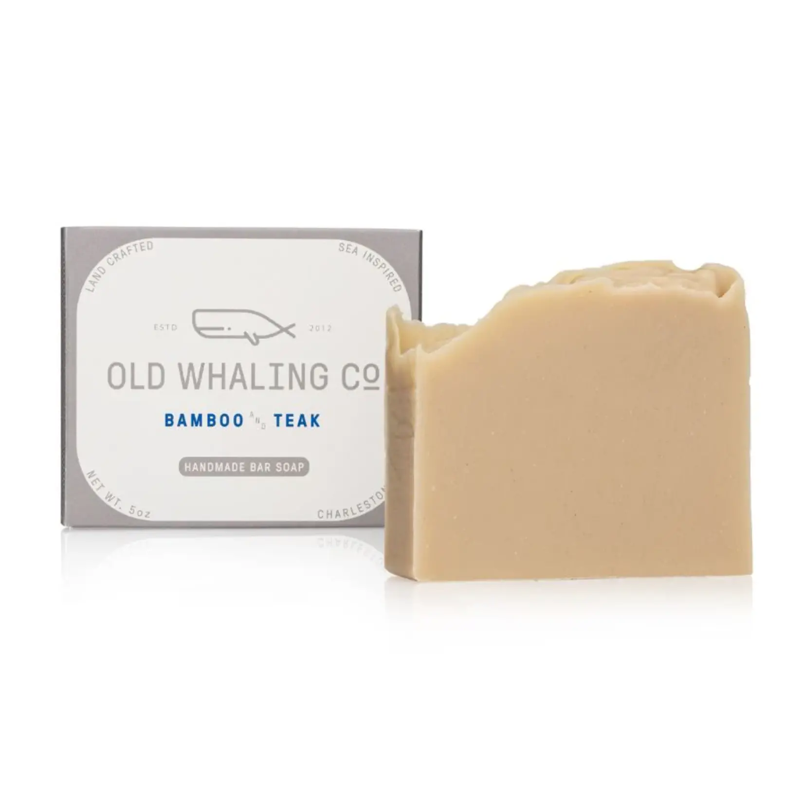 Old Whaling Bar Soap - Bamboo + Teak