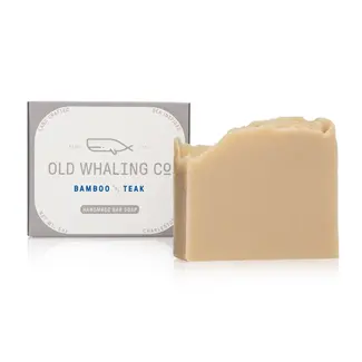 Old Whaling Bar Soap - Bamboo + Teak