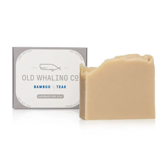 Old Whaling Bar Soap - Bamboo + Teak