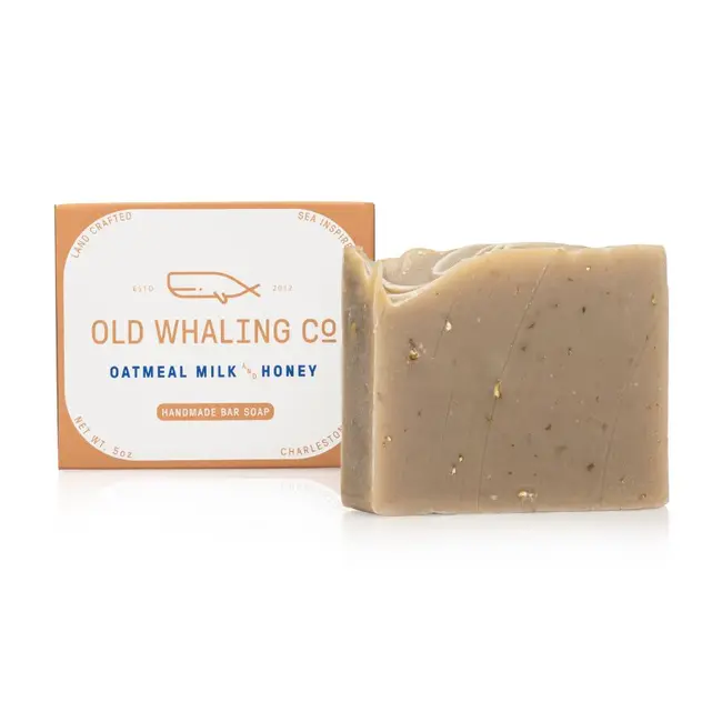 Old Whaling Bar Soap - Oatmeal Milk + Honey