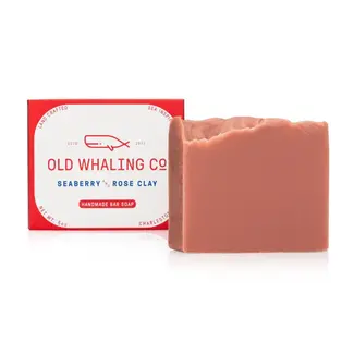 Old Whaling Bar Soap - Seaberry + Rose Clay