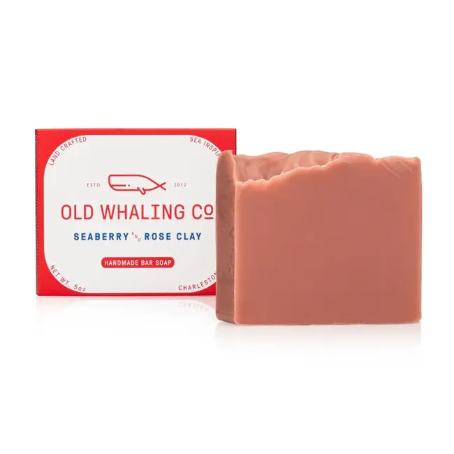 Old Whaling Bar Soap - Seaberry + Rose Clay