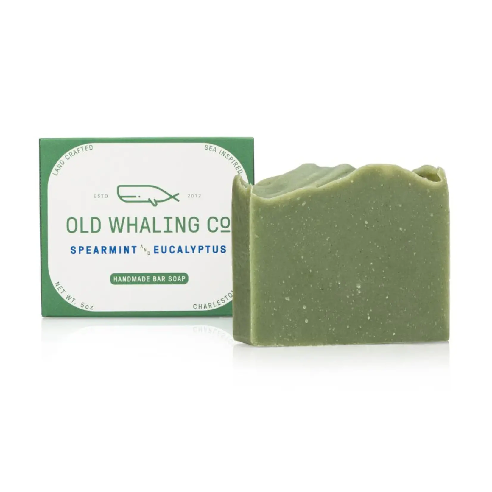 Old Whaling Bar Soap - Spearmint + Eucalyptus