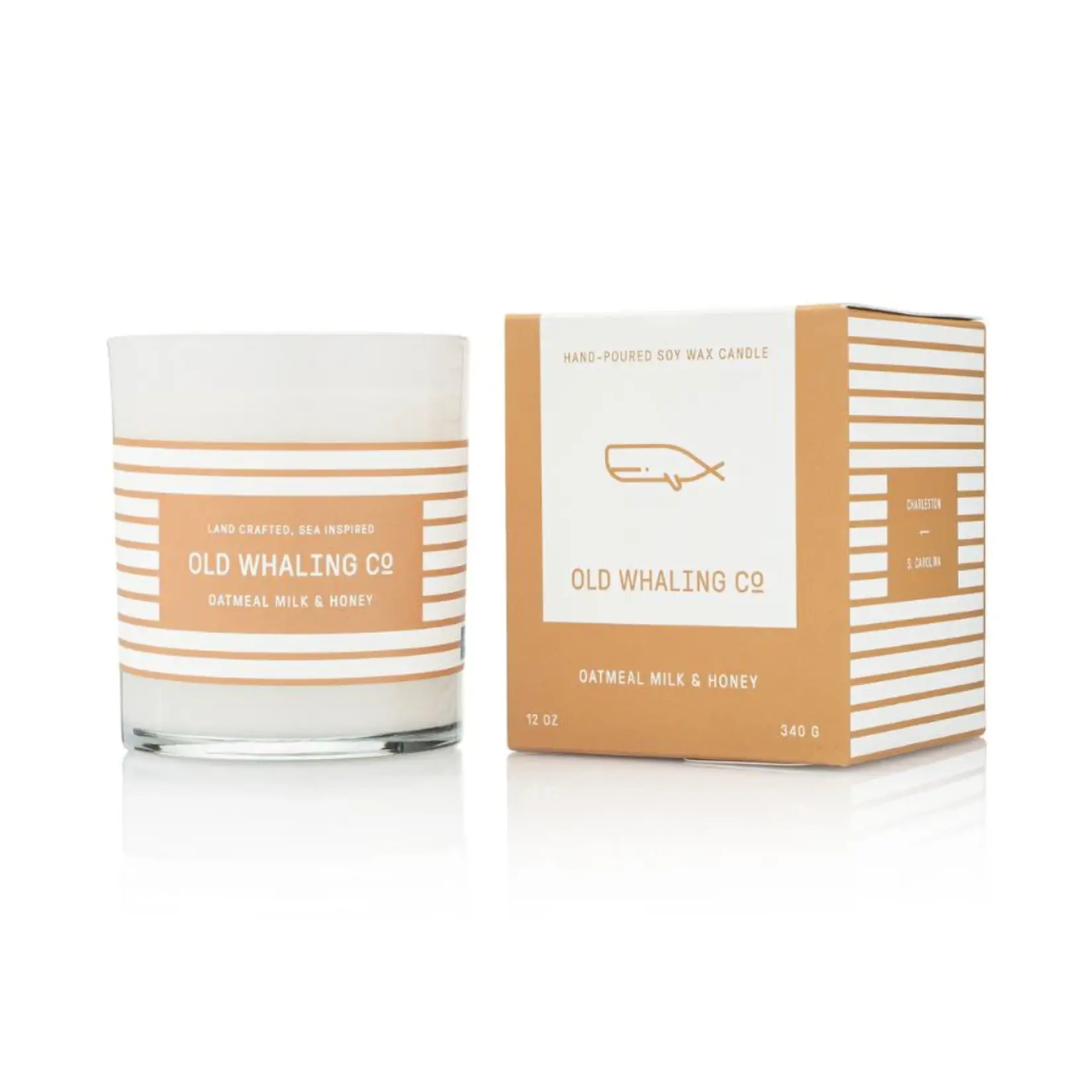 Old Whaling Candle - Oatmeal Milk + Honey