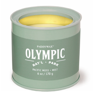 Parks Tin Candle 6oz  - Olympic Pacific Moss + Mint