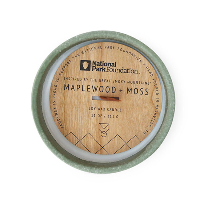 Parks Candle 11oz - Great Smokies Maplewood + Moss