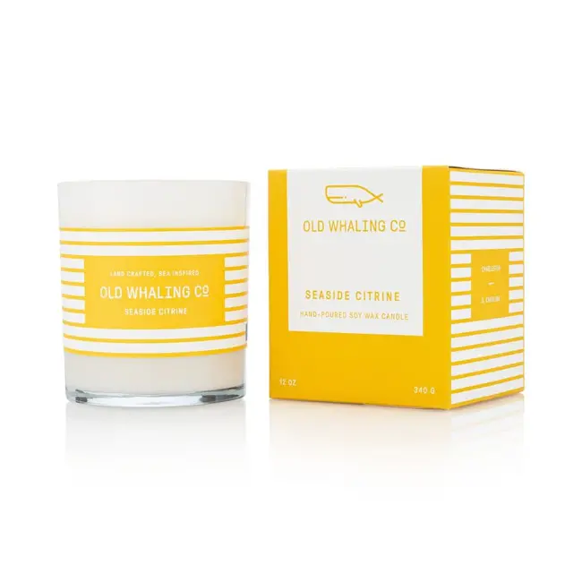 Old Whaling Candle - Seaside Citrine