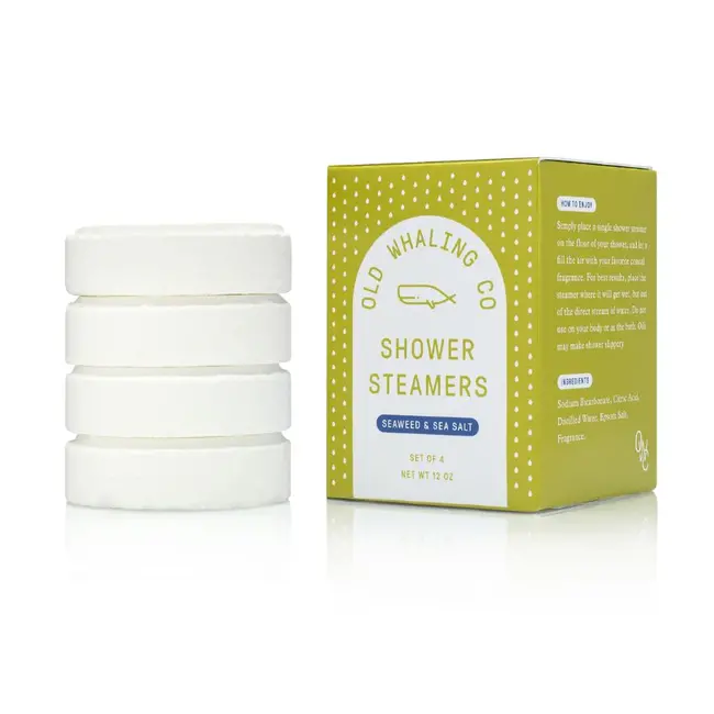 Old Whaling Shower Steamers - Seaweed + Sea Salt