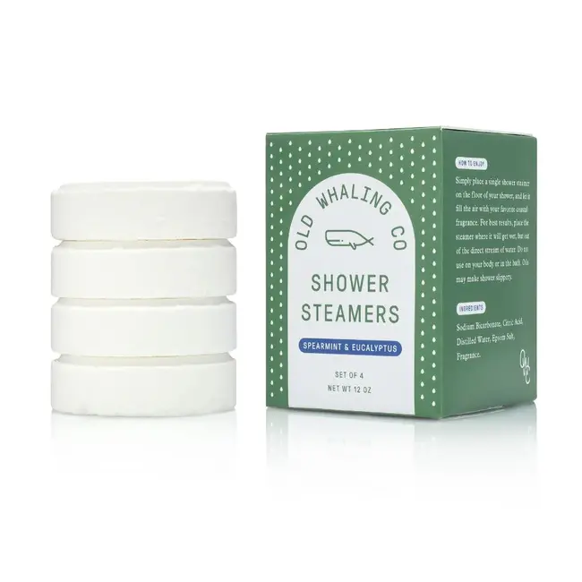 Old Whaling Shower Steamers - Spearmint + Eucalyptus