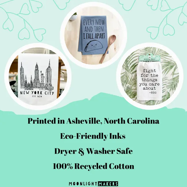 Moonlight Makers Dish Towel - Home NC
