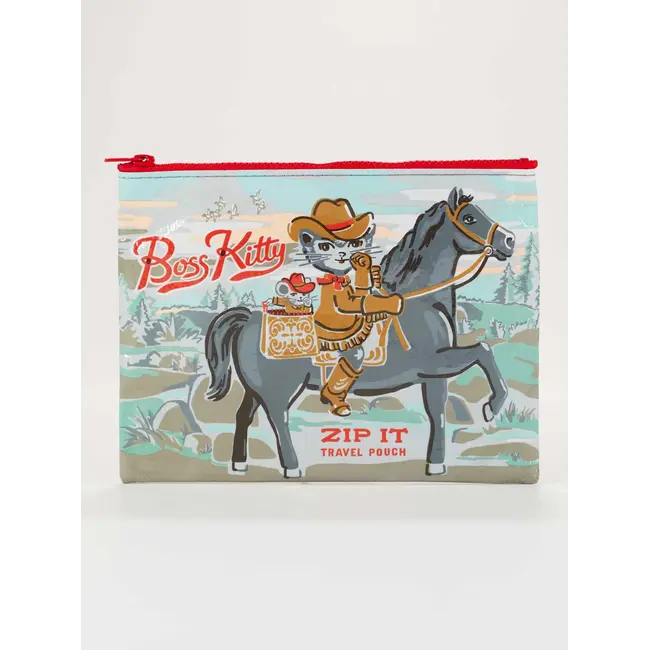 Zipper Pouch - Boss Kitty