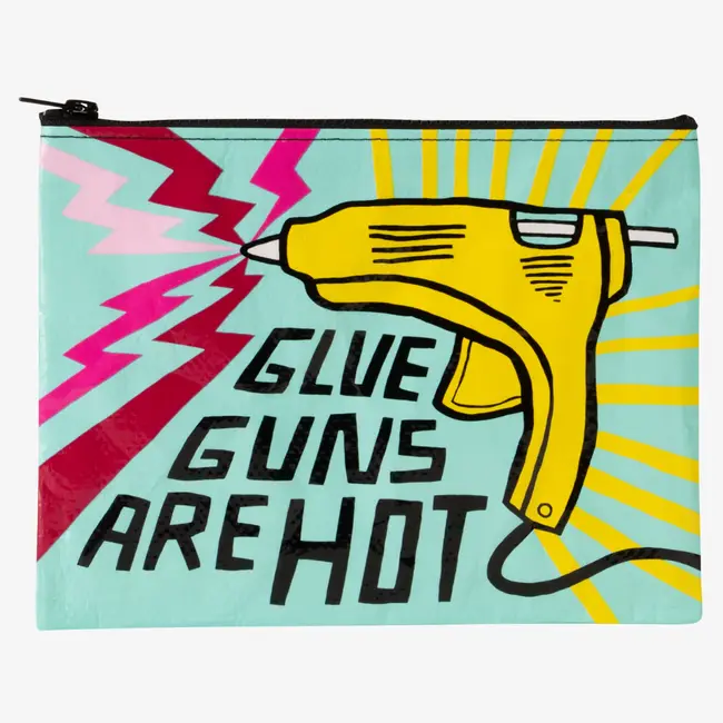 Zipper Pouch - Glue Guns are Hot
