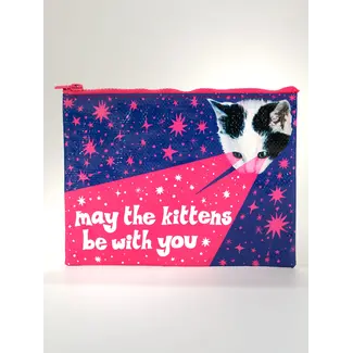 Zipper Pouch - Kittens Be With You