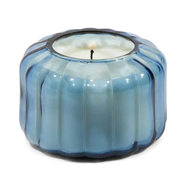 Ripple Candle 4.5oz - Peppered Indigo
