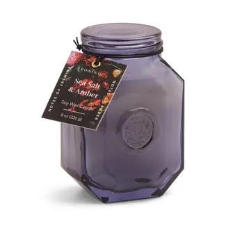 Botanica 8oz Candle - Sea Salt + Amber