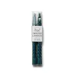 Taper Candle Set (2) - Midnight Blue Twisted