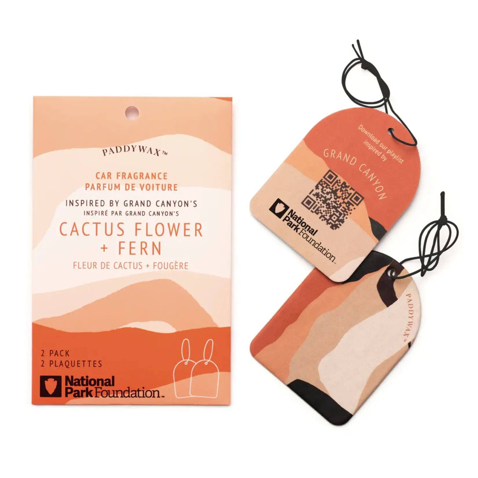 Parks Car Fragrance (2) - Grand Canyon (Cactus Flower + Fern)