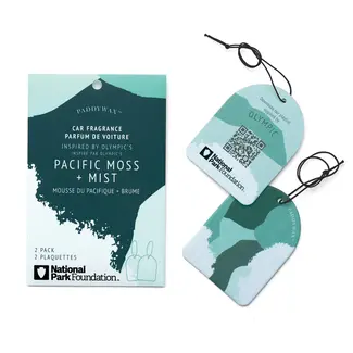 Parks Car Fragrance (2) - Olympic (Pacific Moss + Mist)